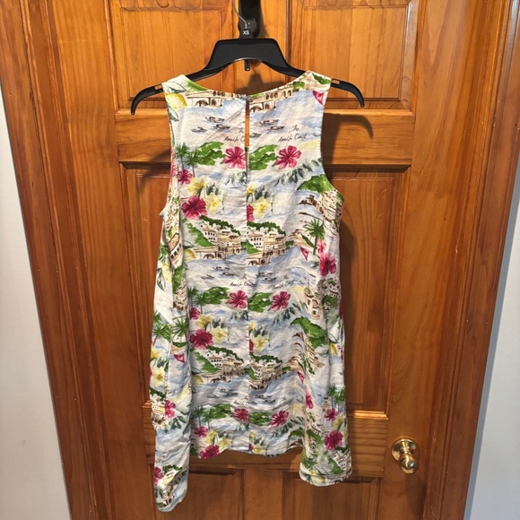 Cynthia Rowley Sleeveless Linen Amalfi Coast Dress Small - Picture 3 of 5